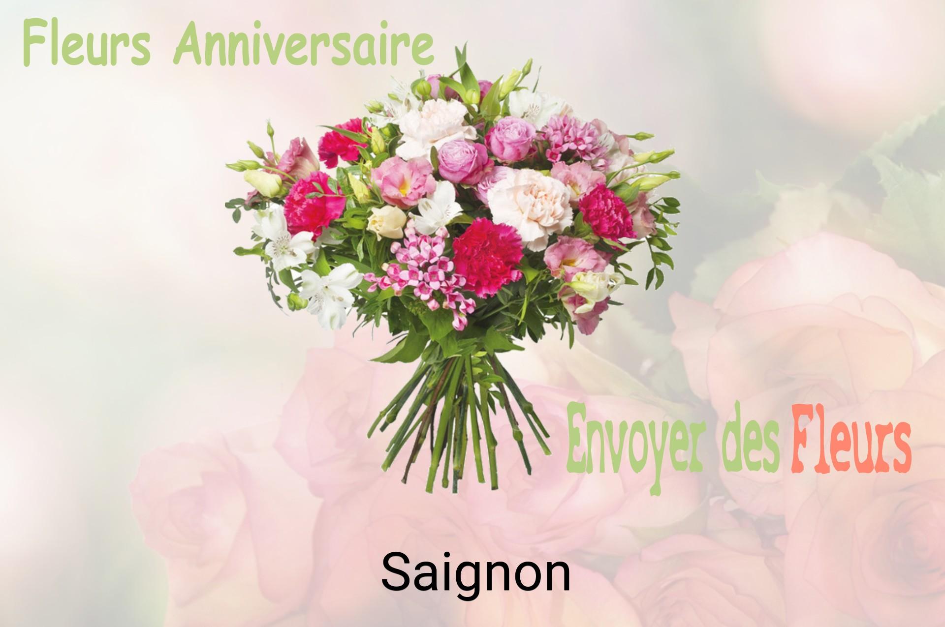 Bouquet de fleurs d’anniversaire livré à Saignon